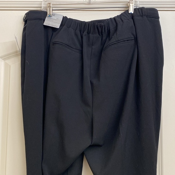 NWT Catherines “Jayne” pants Slacks Women’s black office career Plus Size 22 - Picture 5 of 9